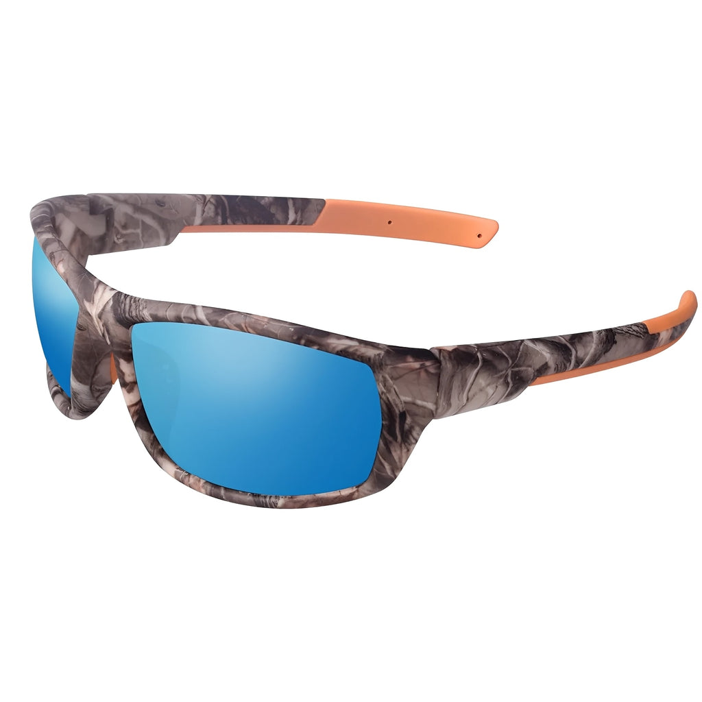 Lightweight Polarized Floating Sunglasses for Men - Ultimate UV Protection for Fishing and Beach Activities
