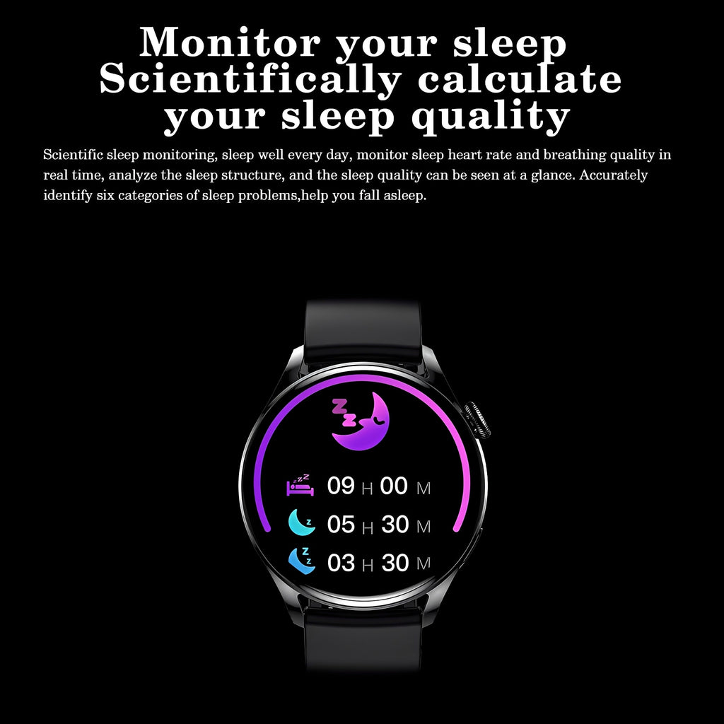 Smart Waterproof Fitness Tracker Watch with Heart Rate Monitor and Alexa Compatibility for iPhone and Android