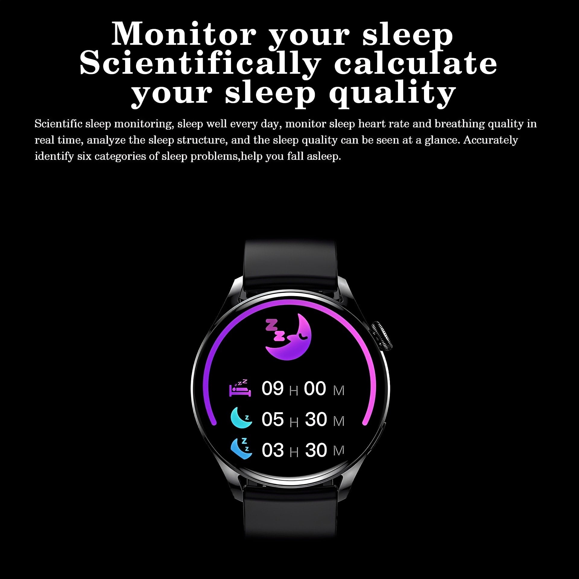 Smart Waterproof Fitness Tracker Watch with Heart Rate Monitor and Alexa Compatibility for iPhone and Android