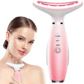 Revitalize Your Skin with the 3-in-1 Neck Face Massager - The Ultimate Facial Sculpting Tool with Heating and Vibration