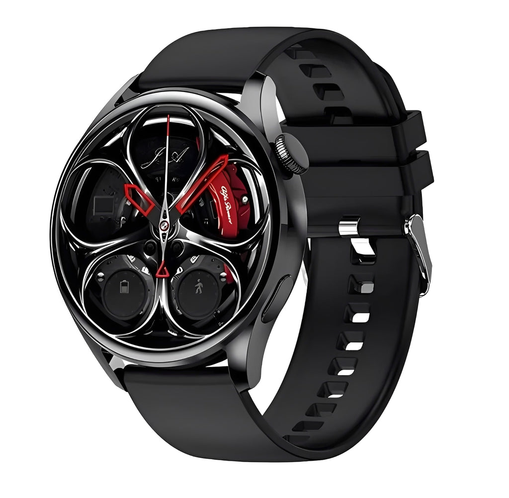 Smart Waterproof Fitness Tracker Watch with Heart Rate Monitor and Alexa Compatibility for iPhone and Android